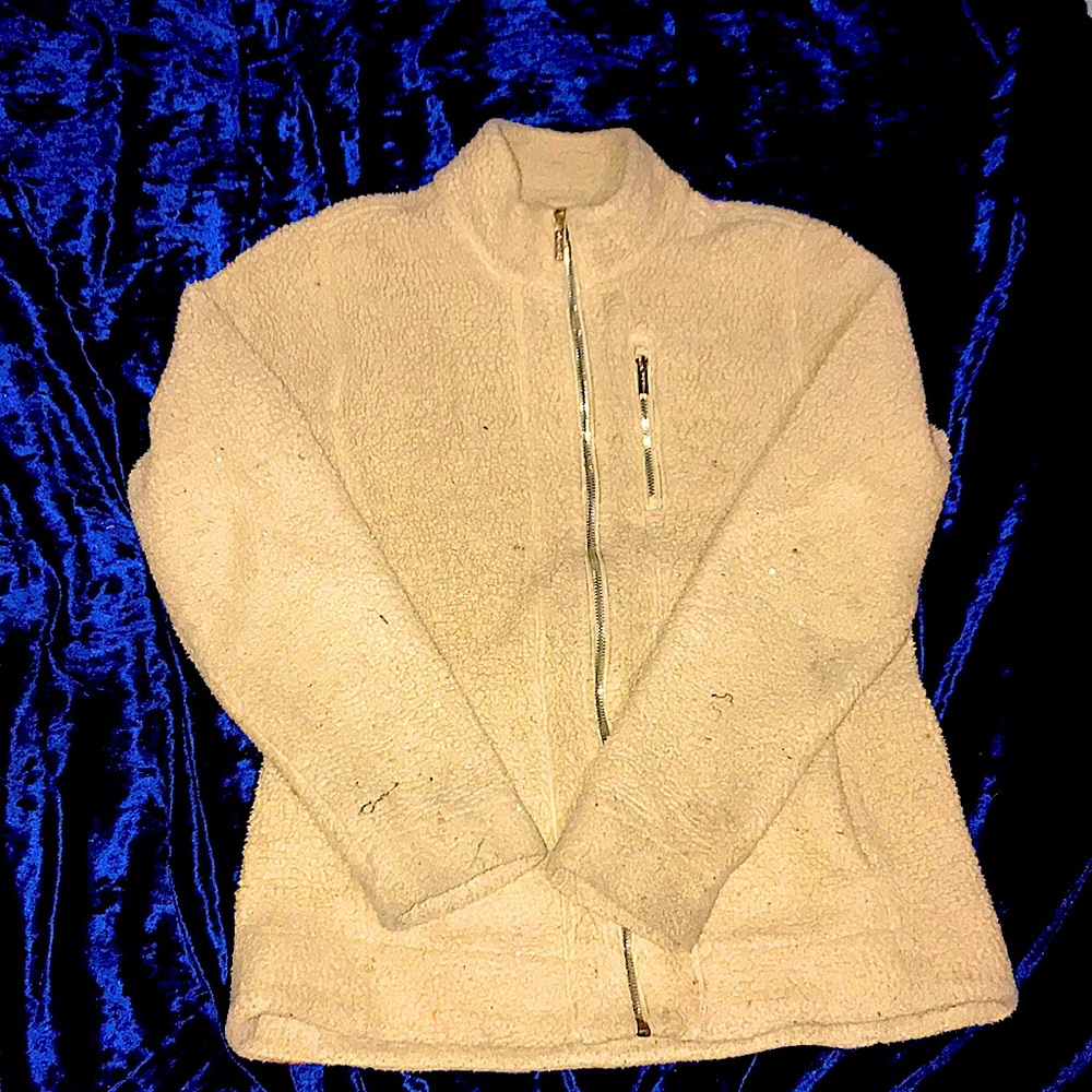 Sheep faux fur cream light brown mix